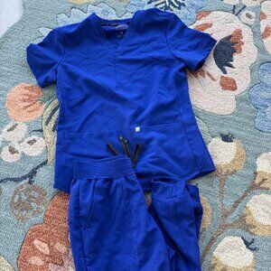 Fabletics Blue Scrubs